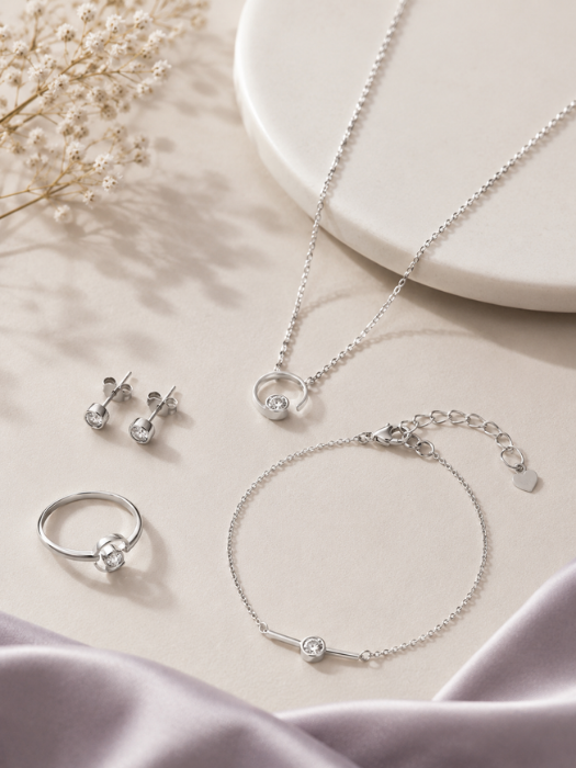 Minimal Jewellery Silver Jewellery